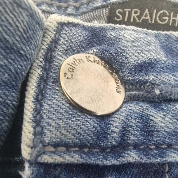 Calvin Klein Jeans Women's 6 Straight Reg Mid Jeans - Picture 11 of 13